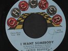 JACKIE BEAVERS: Sling Shot / I Want Somebody 45 (close to M-, sm wol) Soul