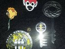 Third Man Records 4 Vault Pins + Mystery Key Monkey Van Leer Rose Cass Corridor