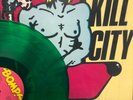 IGGY POP JAMES WILLIAMSON Kill City LP BOMP IMR1018 US 1977 VG++ GREEN VINYL 05F