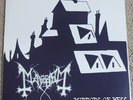 MAYHEM the true HORRORS OF HELL - BLUE LP darkthrone sodom hellhammer euronymous