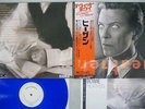 DAVID BOWIE HEATHEN SONY SIJP 35 Japan OBI CLEAR BLUE VINYL LP