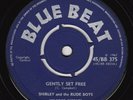 ROY SHIRLEY & RUDE BOYS Gently Set Free / Rock Steady ORIG UK 45 rocksteady ska