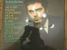 Barenboim- MOZART PIANO CONCERTOS No.14 & No.15, U.K 1ED HMV ASD 2434, NM