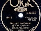 LOUIS ARMSTRONG: Dear Old Southland OKEH 41454 Jazz 78 Earl Hines E