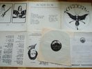 40. SCARECROW - LIVE, UK PRIVATE SPILT MILK, PROMO INSERT, POSTER COVER, RARE