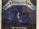 METALLICA....”RIDE THE LIGHTNING”....Elektra / Megaforce 1984, 60396