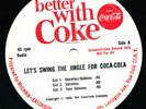 SWING THE JINGLE Coca Cola 45 EP Roy Orbison JAN & DEAN Promo VINYL Radio Only