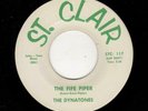 POP ROCK-DYNATONES-THE FIFE PIPER/AND I ALWAYS WILL (W/GARY VAN SCYOC)-ST.CLAIR