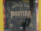 PANTERA.OFFICIAL LIVE 101 PROOF.1997 EAST-WEST.1st ISSUE.HYPE STIKER.SEALED MINT