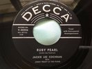 Hear Rare Rockabilly 45 : Jackie Lee Cochran   Ruby Pearl   Decca 9-30206