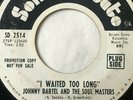 Northern Soul Promo 45/ Johnny Bartel & Soul Masters 