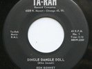 Ron Benet Rare Ta-Rah teen Doo Wop 45rpm 1961