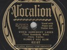 78 - Bumble Bee Slim Vocalion 03197 E-
