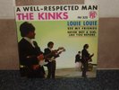 THE KINKS 'A WELL RESPECTED MAN' FRENCH EP PYE PNV 24.151 VG++ FOR AGE