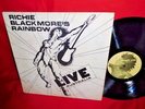RICHIE BLACKMORE'S RAINBOW Live in Australia Double LP 1976 USA MINT-