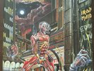 Iron Maiden -Somewhere In Time- Vinyl Record Greek LP Repress 1990 Rare VG+/EX