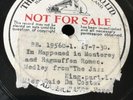 78 rpm -Test pressing THE JAZZ KING - Miss Raie Da Costa - BB 19560 - 1930