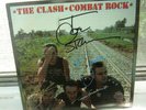***THE CLASH SIGNED LP COMBAT ROCK BY 4 MEMBERS OF THE BAND 1983 ****