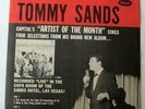 TOMMY SANDS - SANDS AT THE SANDS - RARE PROMO 45 EP + PICTURE SLEEVE
