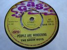 THE SHOW BOYS   -  PEOPLE ARE WONDERING / LONG TIME -  ORIGINAL UK GAS 129(1969)