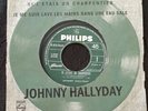 45 t juke box  pochette cible  373 924 JOHNNY HALLYDAY si j'étais un charpentier