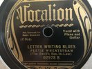 PEETIE WHEATSTRAW VOCALION 02978 BLUES 78 RPM V/V- BLIND DARBY