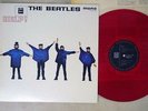 BEATLES HELP EMI/ODEON EAS-70134 Japan MONO Clear Red Vinyl VINYL LP