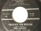 RARE Northern Soul Ruby Johnson 45 Pledge Lbl. # 108