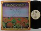 HAWKWIND Self Titled UNITED ARTISTS UAS-5518 LP VG+
