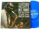 Clifford Scott LP Out Front on Pacific Jazz blue deep groove stereo Les McCann