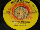 Ripping Mod Garage Soul Floor Filler 45 Sons of Bach Love's No Stranger VG+ HEAR