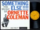 ORNETTE COLEMAN Something Else  LP CONTEMPORARY C 3551 DG MONO Don Cherry NM
