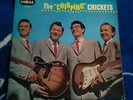 THE CRICKETS THE CHIRPING CRICKETS  UK LP CORAL LVA 9081 1B/1B NON-FLIPBACK