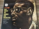 MAX ROACH - IT'S TIME IMPULSE JAPAN MONO LP ALBUM LAMINATED FLIPBACK COVER VG+