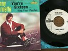 Johnny Burnette You're Sixteen / I Beg Your Pardon DJ Promo 45 W Pic  Sleeve