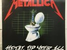 Metallica Metal Up Your Ass RED VINYL LP Kill 'Em All RARE ISSUE