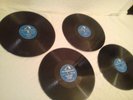 4x Elvis Presley 78rpms. Love Me Tender / Hound Dog / All Shook up.
