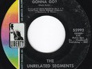 Garage UNRELATED SEGMENTS Where You Gonna Go / It's Gonna Rain 45 Detroit HEAR
