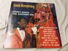 Louis Armstrong Disney Songs the Satchmo Way Original Lp. 1968 Vista