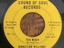 Northern Soul - SEBASTIAN WILLIAMS - Too Much - Sound of Soul 45