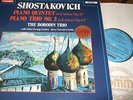 THE BORODIN TRIO : SHOSTAKOVICH PIANO QUINTET LP 1983 CHANDOS DIGITAL GERMANY