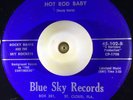ROCKY DAVIS / SKYROCKETS - Hot Rod Baby - Blue Sky 102 RAB rockabilly Florida