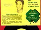 Phil  Rizzuto 78 RPM Record & Sleeve 1955 PS Good Luck Clover Newspaperboy