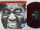 LOUIS ARMSTRONG HIS GREATEST YEARS VOL.1 ODEON OR-8002 Japan Red Vinyl VINYL LP