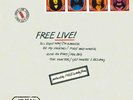 LP FREE LIVE  VINYL  ENVELOPE COVER