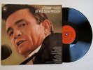 JOHNNY CASH LIVE AT FOLSOM PRISON LP VINYL Rare UK 1st Laminated Original Album