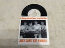 DEPECHE MODE *JUST CAN'T GET ENOUGH* 7'' 1981 WHITE LABEL PORTUGUESE EDITION EXC