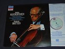 BRITTEN DEBUSSY cello sonata SCHUMANN funf stucke ROSTROPOVICH BRITTEN decca lp