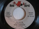 Alvin Robinson - Fever / Down Home Girl 45 Red Bird DJ 1964