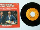 David Bowie Peace On Eart/Little Drummer Boy Rare Japan 7